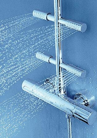 Grohe Rainshower falra szerelhető zuhanyrendszer 27374 000 (27374000)