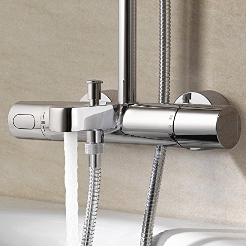 Grohe Rainshower System 210 zuhanyrendszer termosztátos kádtöltős csapteleppel 27641 000 (27641000)