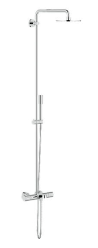 Grohe Rainshower System 210 zuhanyrendszer termosztátos kádtöltős csapteleppel 27641 000 (27641000)