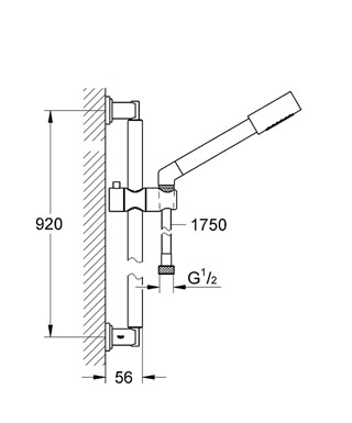 Grohe Sena zuhanyszett 28347 000 (28347000)