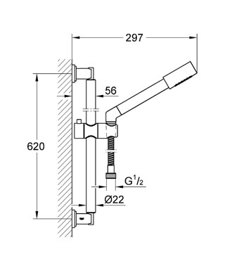 Grohe Sena zuhanyszett 28581 000 (28581000)