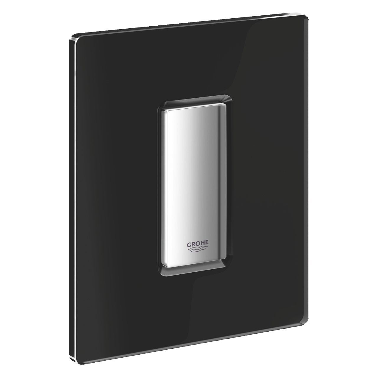 Grohe Skate Cosmopolitan vizelde nyomólap üveg felülettel, bársony fekete 38846KS0