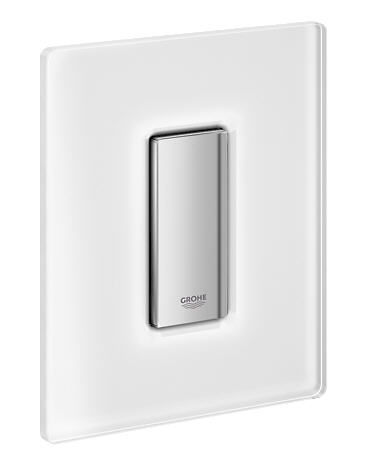 Grohe Skate Cosmopolitan nyomólap vizeldéhez, daVinci szatén üveg 38846 MF0 (38846MF0)