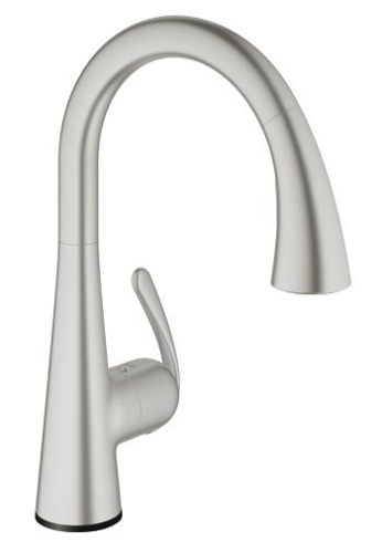 Grohe Zedra Touch egykaros mosogató csaptelep, supersteel 30219 DC1 (30219DC1)