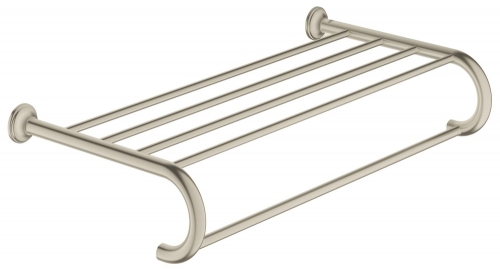 Grohe Essentials Authentic törölköző tartó polc, csiszolt nikkel 40660 EN1 (40660EN1)
