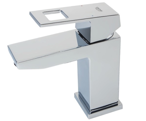 Grohe Eurocube egykaros mosdócsaptelep S-méret, behúzható lánccal 23131 000 (23131000)