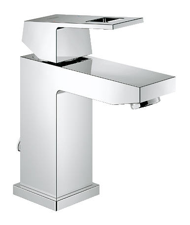 Grohe Eurocube egykaros mosdócsaptelep S-méret, behúzható lánccal 23131 000 (23131000)