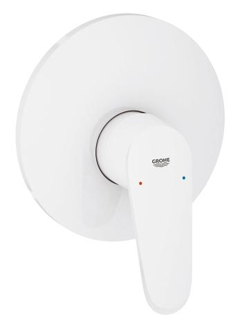 Grohe Eurodisc Cosmopolitan egykaros falba épített zuhanycsaptelep, fehér 19549 LS2 (19549LS2)