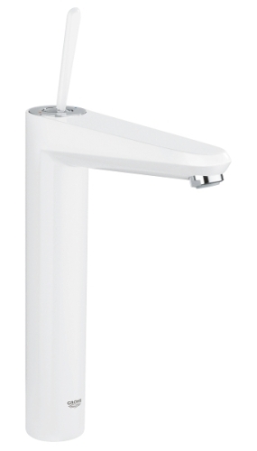 Grohe Eurodisc Joy egykaros magasított mosdócsaptelep XL méret, fehér 23440 LS0 (23440LS0)