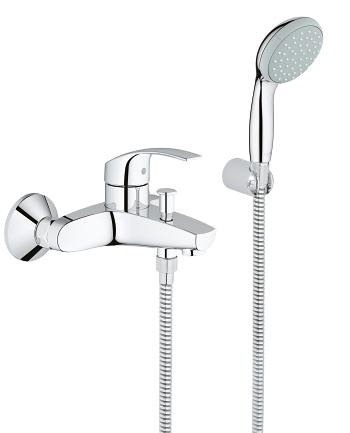 Grohe Eurosmart kádcsaptelep zuhanyszettel 33302 002 (33302002)