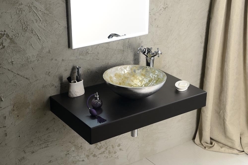 Sapho Murano ANIMA 40x14 cm üvegmosdó AL5318-41