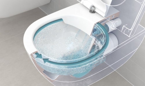 Villeroy & Boch O.novo perem nélküli mély öblítésű fali WC 5660R001 (5660 R0 01)