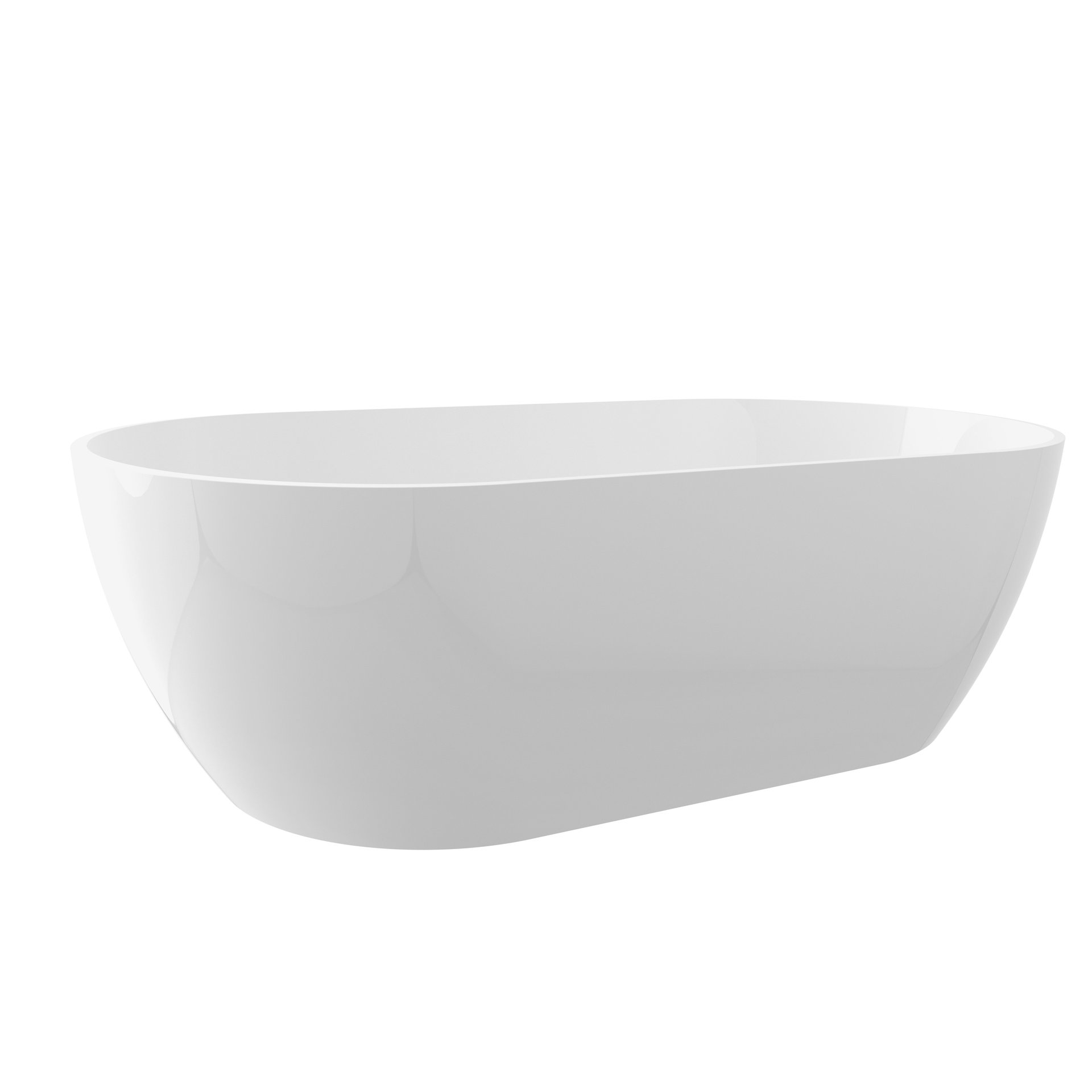 Sapho POLYSAN REDUTA 171x81 cm szabadon álló kád, fehér 72842