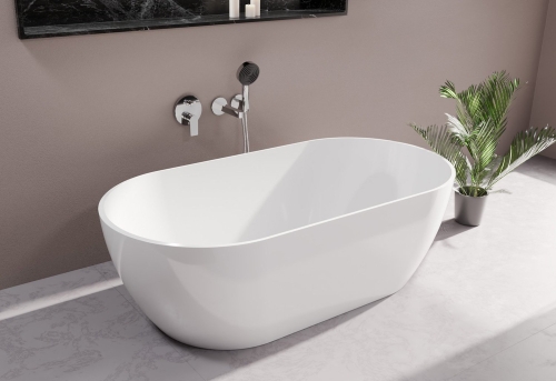 Sapho POLYSAN REDUTA 171x81 cm szabadon álló kád, fehér 72842