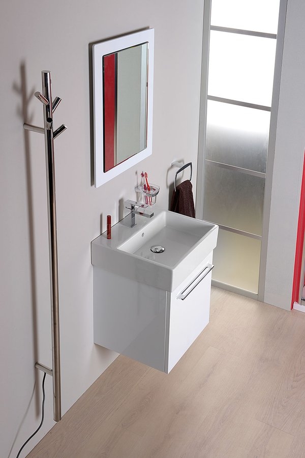 Sapho PASADOR elektromos törülközőtartó 300W, inox ER175