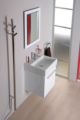 Sapho PASADOR elektromos törülközőtartó 300W, inox ER175