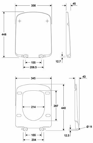 Kolo Nova Pro Wc ülőke (M30117000)