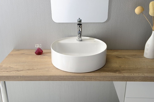 Sapho ROUND Ø 45 cm pultra szerelhető mosdó 71102106