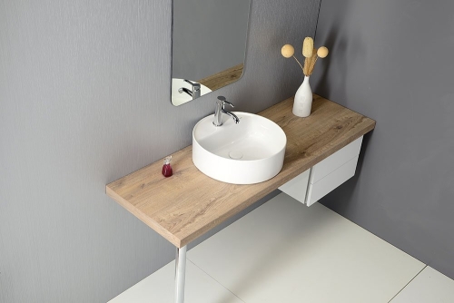 Sapho ROUND Ø 45 cm pultra szerelhető mosdó 71102106