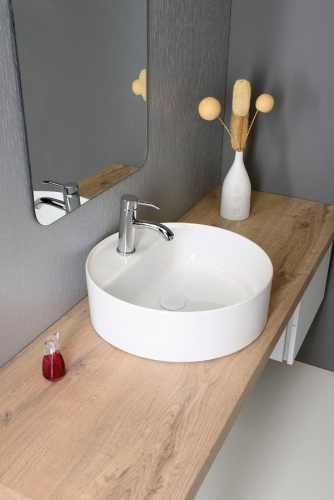Sapho ROUND Ø 45 cm pultra szerelhető mosdó 71102106