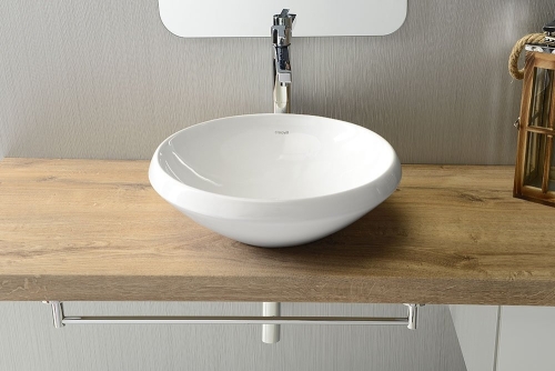 Sapho MINIMAL Ø 45 cm pultra szerelhető mosdó MN045