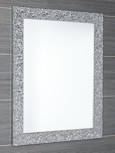 Sapho SYMPHONY 75x95 cm tükör, ezüst fa kerettel SY750