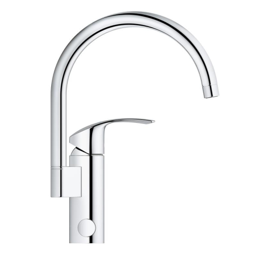 Grohe Eurosmart egykaros mosogatócsaptelep, coldstart, elzáró szeleppel 33490 002 (33490002)