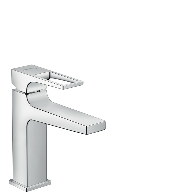 Hansgrohe Metropol egykaros csaptelep 110 loop fogantyúval, push-open lefolyóval 74507 000 (74507000)
