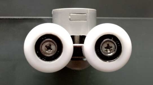 N-Smart NICOLE white 90x90 cm-es hátfalas negyedköríves zuhanykabin NWZK-NIW9090