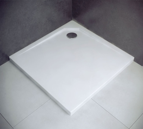 Niagara Wellness SIA-S 90x90 cm-es szögletes, öntött márvány zuhanytálca