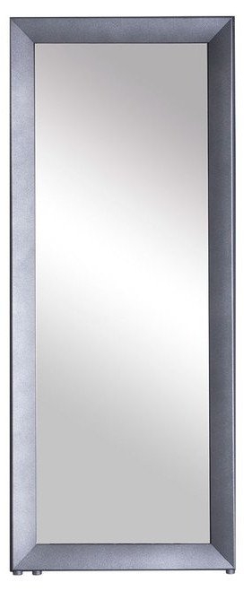 Sapho RAMA 595x1448mm fürdőszobai radiátor tükörrel, 651 W, strukturált ezüst (RML-614S)