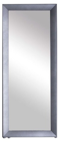 Sapho RAMA 595x1448mm fürdőszobai radiátor tükörrel, 651 W, strukturált ezüst (RML-614S)