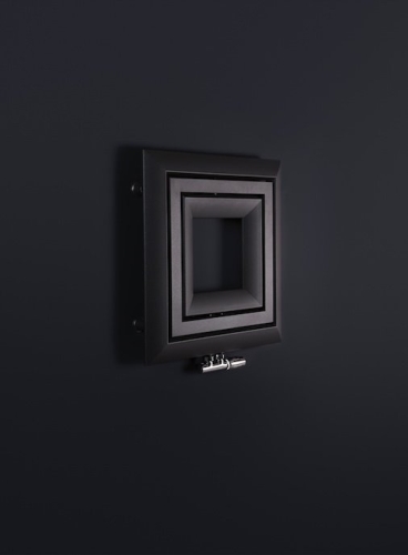 Sapho LIBRA SOFT 650x650mm fürdőszobai radiátor, 466W, antracit (LS-707A) PP707A