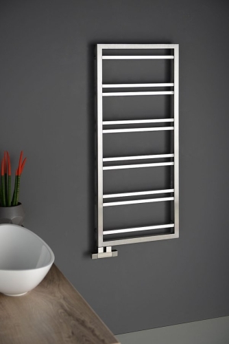 Sapho SONYA 500x1200 mm fürdőszobai radiátor, csiszolt inox (NR250)