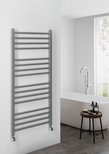 Sapho METRO 500x1200mm fürdőszobai radiátor, metál ezüst IR412