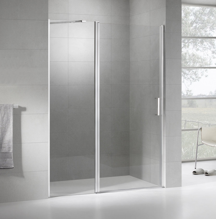 Wellis MyLine Spa PURE 100 cm nyíló zuhanyanyajtó WC00327