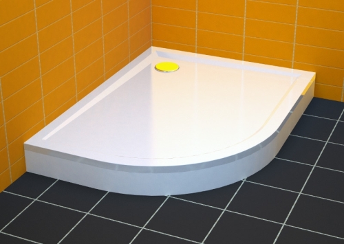 Arttec Előlap Stone 1280R,1290R íves aszimmetrikus zuhanytálcához, Méret: 80x120 cm
