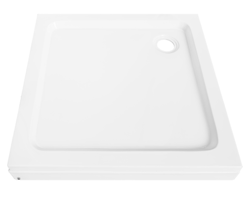 Sanotechnik 90x90 szögletes zuhanytálca levető előlappal P19