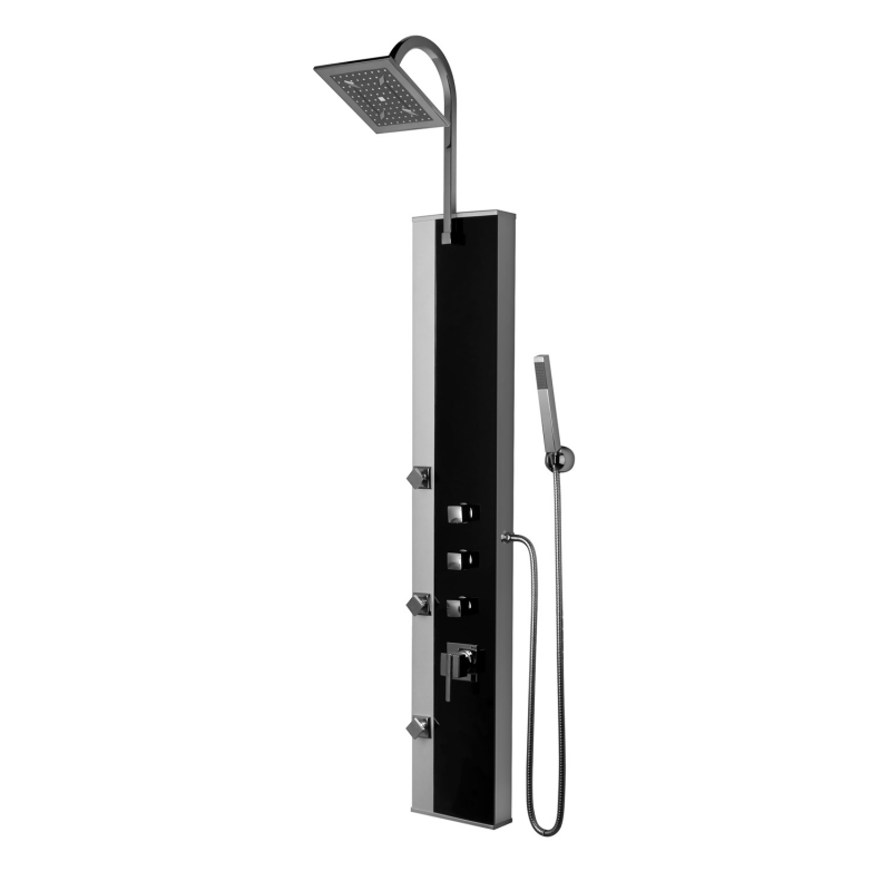 Kerra Black Pearl hidromasszázs zuhanypanel