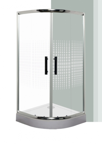 Leziter Spirit Mátrix íves zuhanykabin