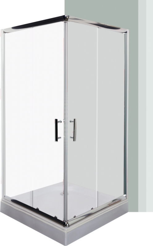 Leziter Spirit Matt szögletes zuhanykabin, Méret: 80x80 cm, Zuhanytálca: Zuhanytálca nélkül