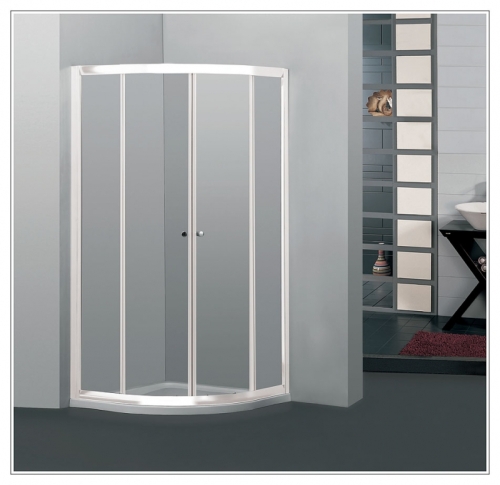 Arttec BASIC 90x90 cm negyedköríves zuhanykabin zuhanytálcával