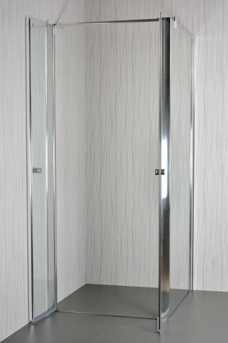 Arttec Saloon Clear szögletes nyílóajtós zuhanykabin, Méret: 75x86,5-88x195 cm
