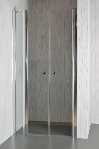 Arttec Saloon Clear zuhanyajtó fix fallal, Méret: 96-101x195 cm