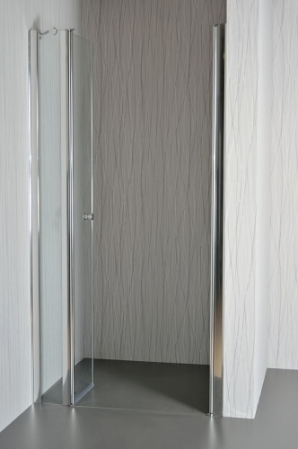 Arttec Saloon Clear zuhanyajtó fix fallal, Méret: 96-101x195 cm
