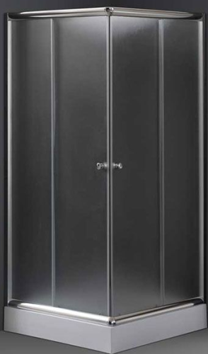 Leziter Marino Square zuhanykabin, Méret: 90x90 cm, Zuhanytálca: Zuhanytálcával