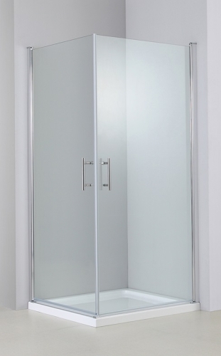 Leziter Galatro szögletes dupla nyílóajtós zuhanykabin