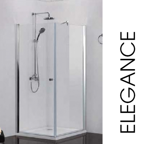 Sanotechnik Elegance zuhanykabin 1 nyílóajtóval több méretben, Zuhanykabin méret: 80x80 cm