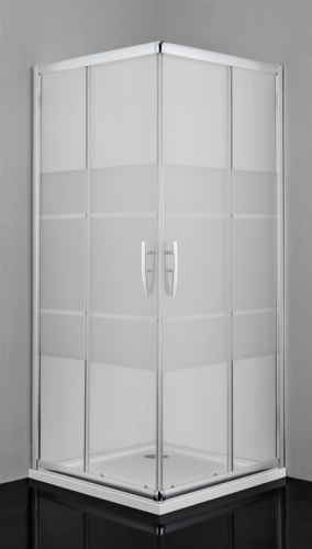 Sanotechnik PRO-LINE szögletes sarok zuhanykabin B80CS+B80CS