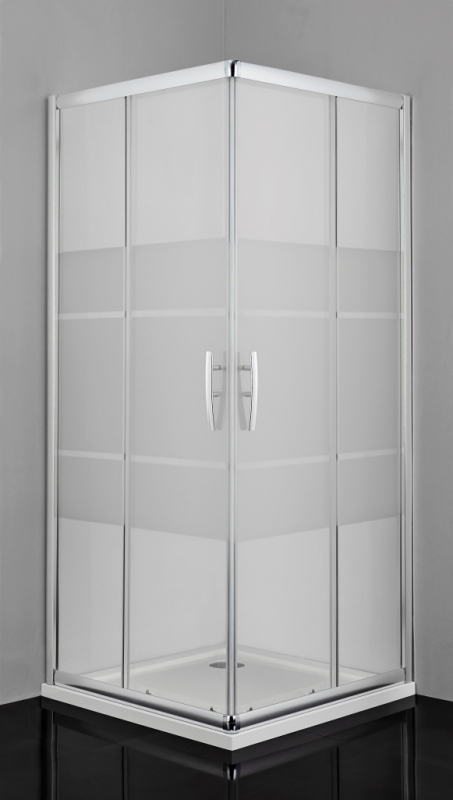 Sanotechnik PRO-LINE szögletes sarok zuhanykabin B90CS+B90CS